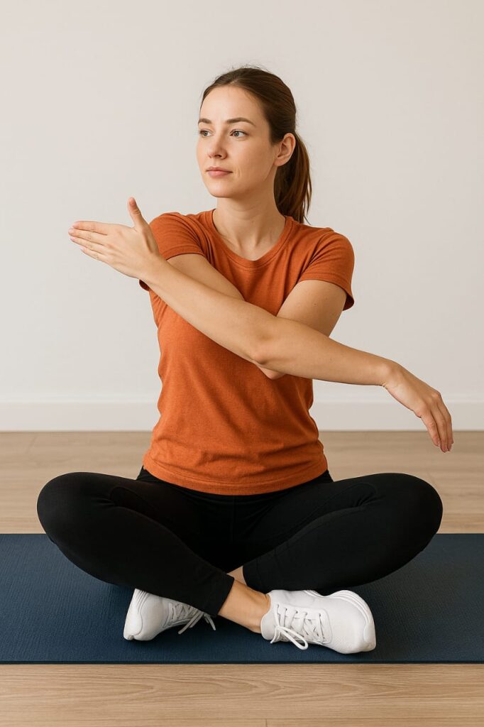 
simple stretching exercises for beginners
