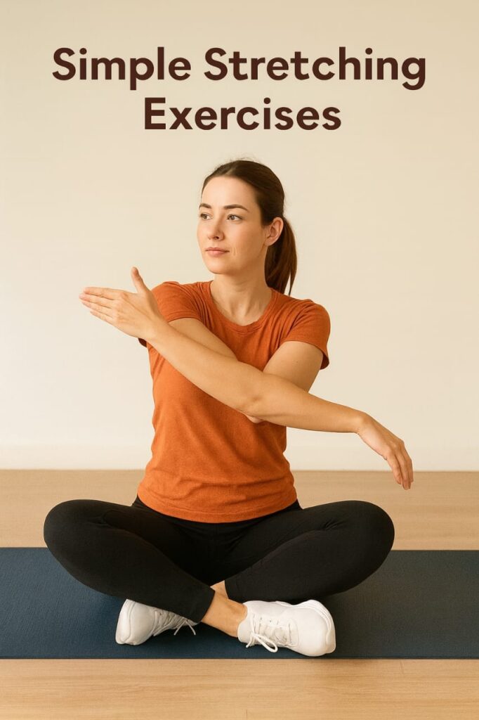 4. warm up stretching pose for beginners