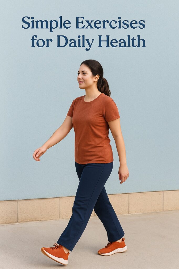 Simple exercises for daily health