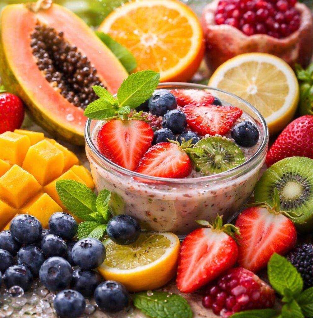 best fruits for glowing skin with vitamins and antioxidants