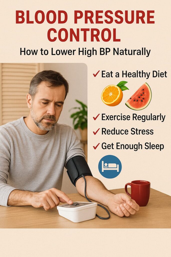 blood prtessure control1.