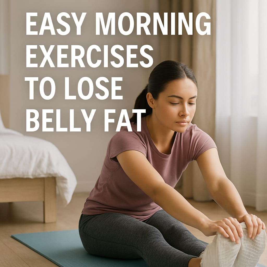 standing side bend exercise for belly fat loss.