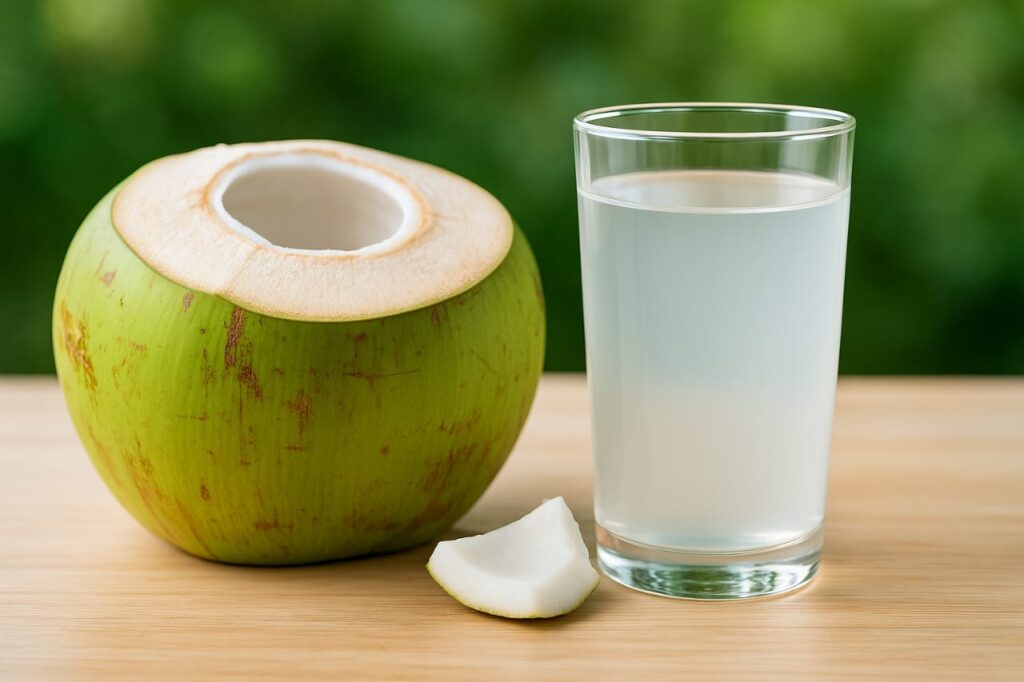 tender coconut water nutrition.