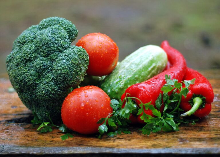 Fresh vegetables rich in nutrients for boosting immunity naturally