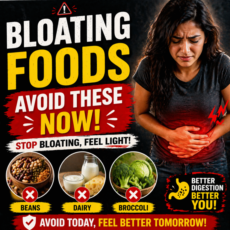 foods that cause gas and bloating – avoid these foods for better digestion