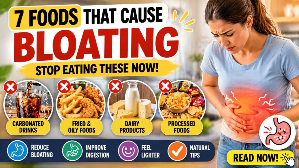 foods that cause bloating and stomach pain