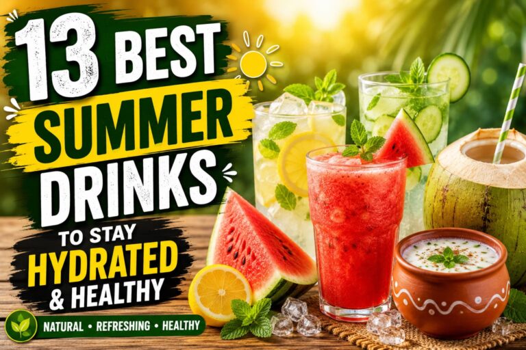 Best Summer Drinks to Stay Hydrated and Healthy Naturally