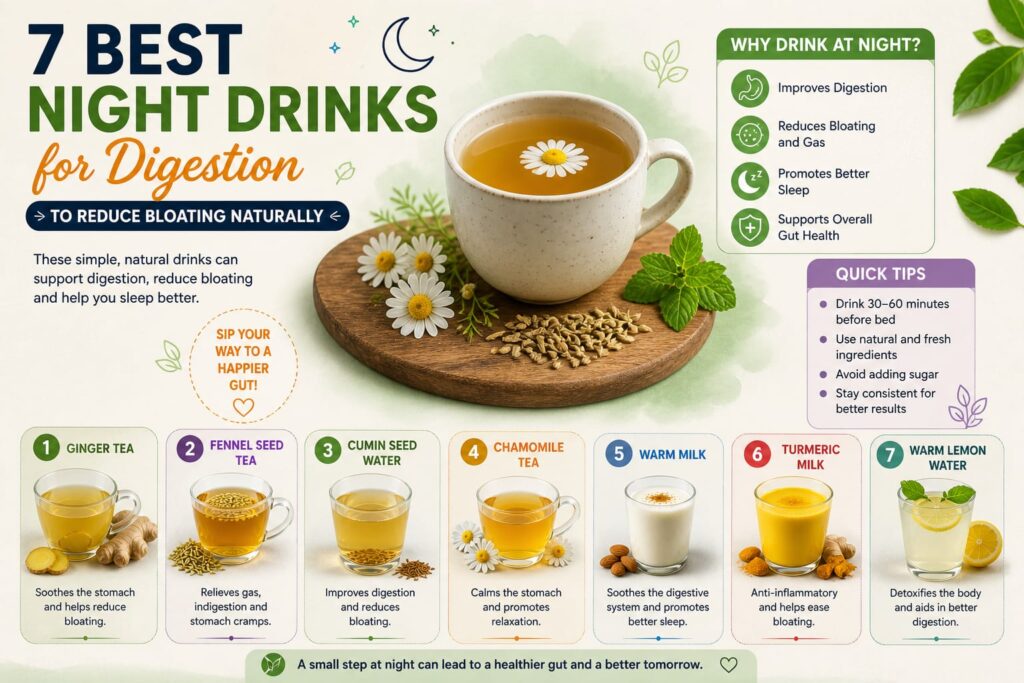 night drinks for digestion