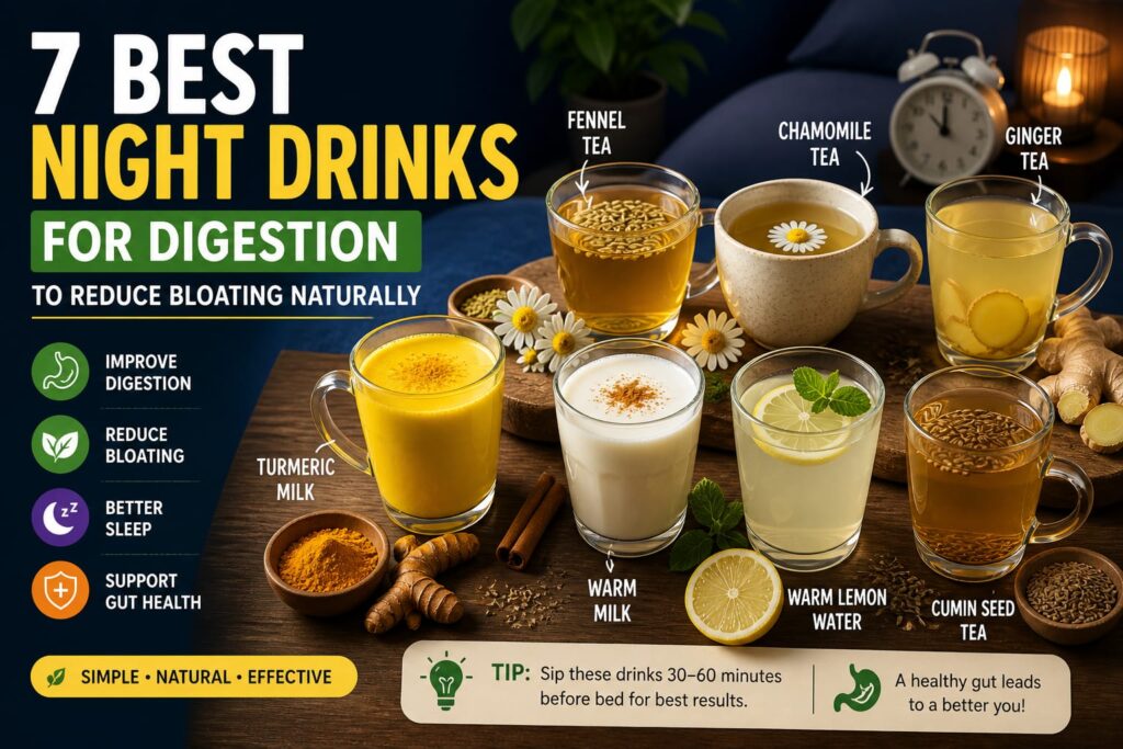 night drinks for digestion
