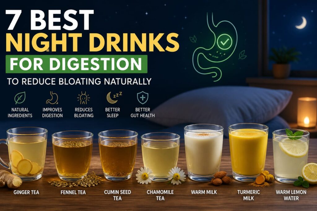 night drinks for digestion