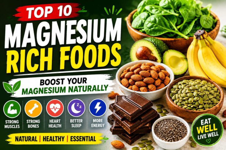 Top 10 Magnesium Rich Foods