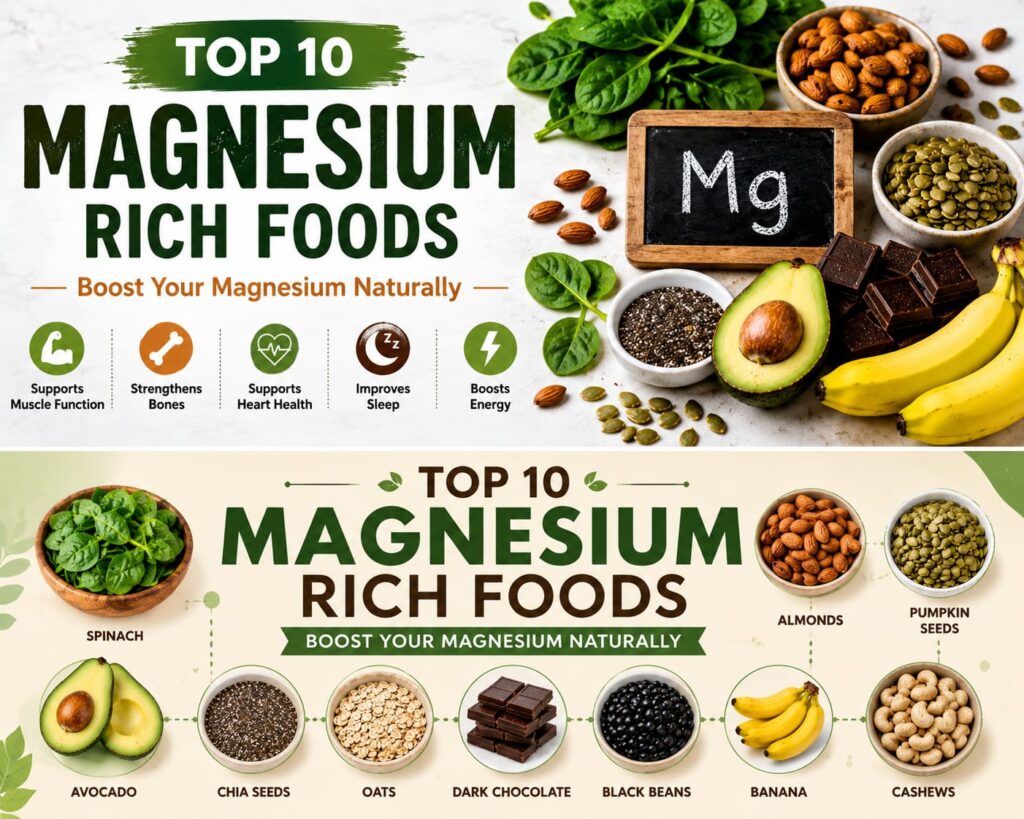 top 10 magnesium rich foods .3