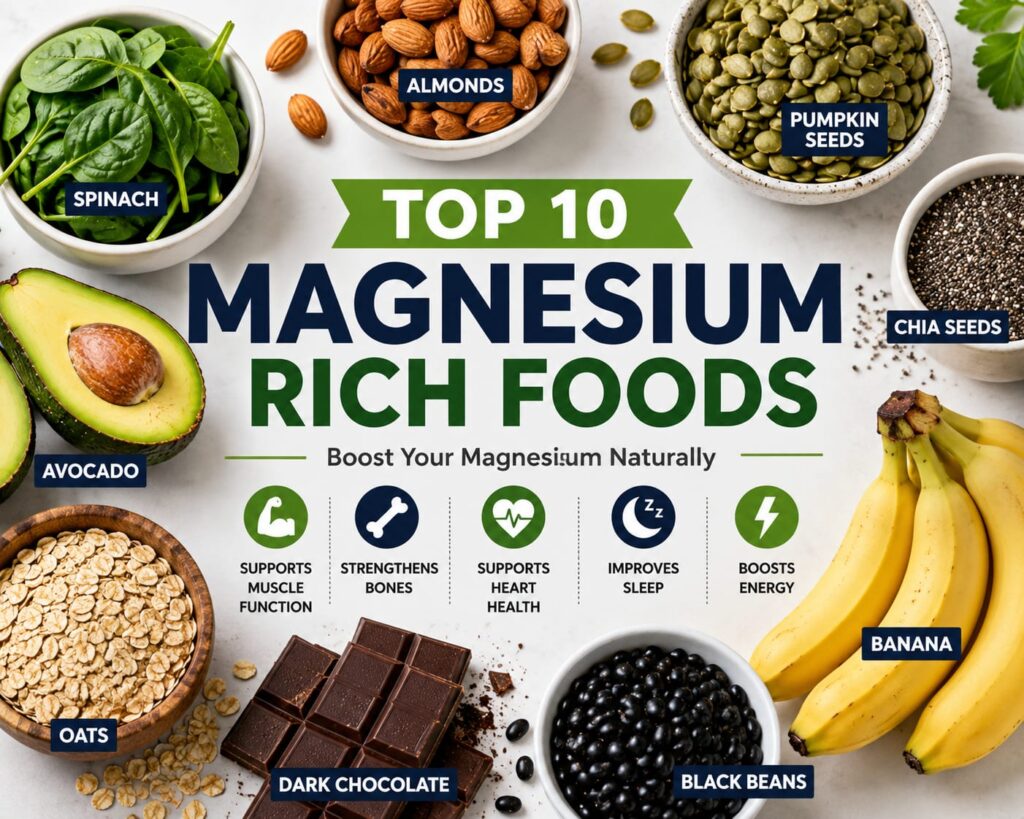  magnesium rich foods 