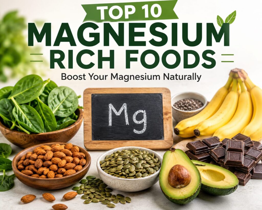 Magnesium-rich foods 
