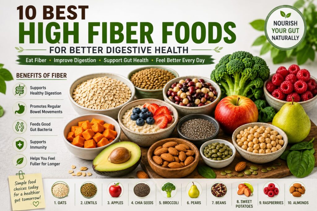10 best high fiber foods4