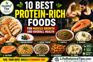 10 Best Protein-Rich Foods for Muscle Growth and Overall Health