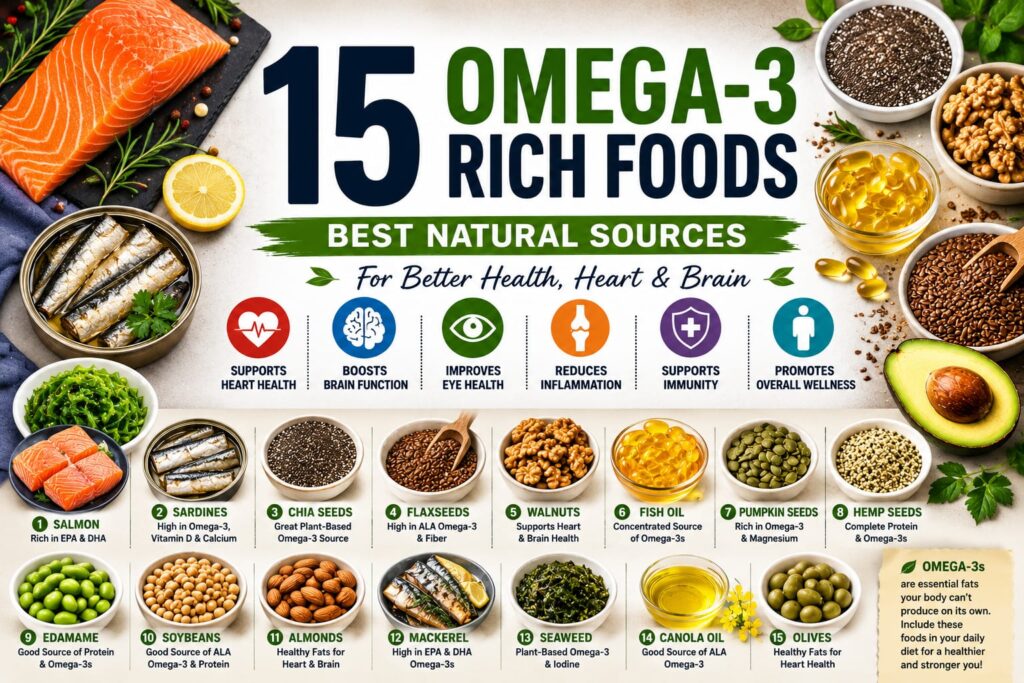 Omega-3 Rich Foods for Better Health
