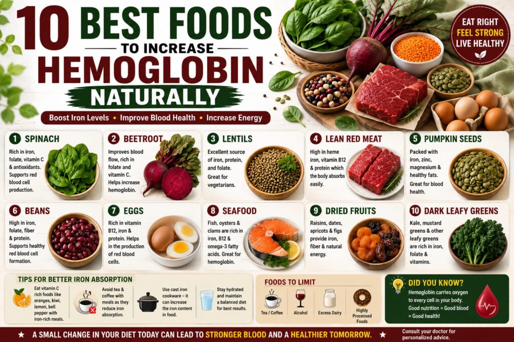best foods to increase hemoglobin naturally4