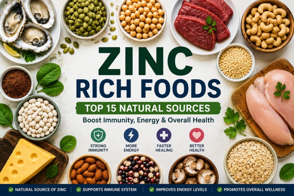 zinc rich foods.3