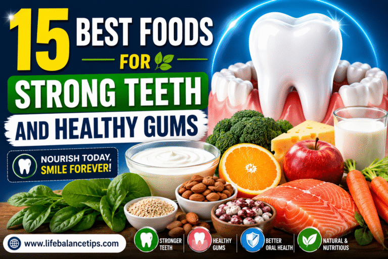 foods for healthy teeth and gums