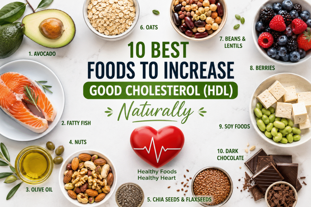 10 Best Foods to Increase Good Cholesterol Naturally foods to increase good cholesterol 1