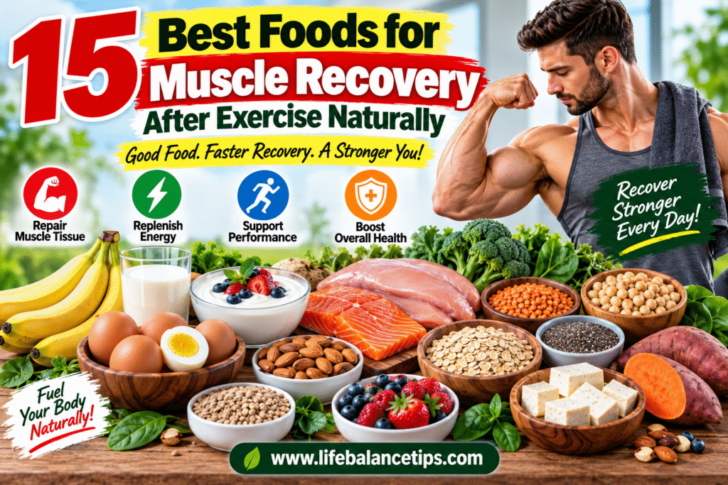 foods for muscle recovery after exercise