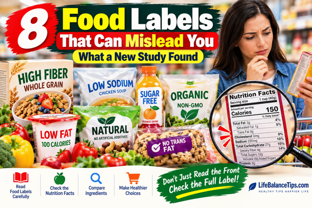 food labels and nutrition claims that can mislead consumers