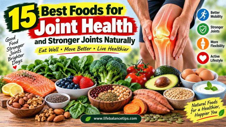foods for joint health and stronger joints naturally