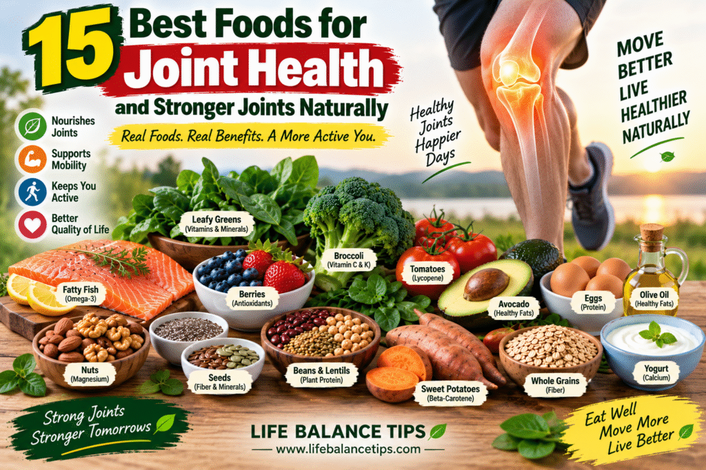 foods for joint health and stronger joints naturally