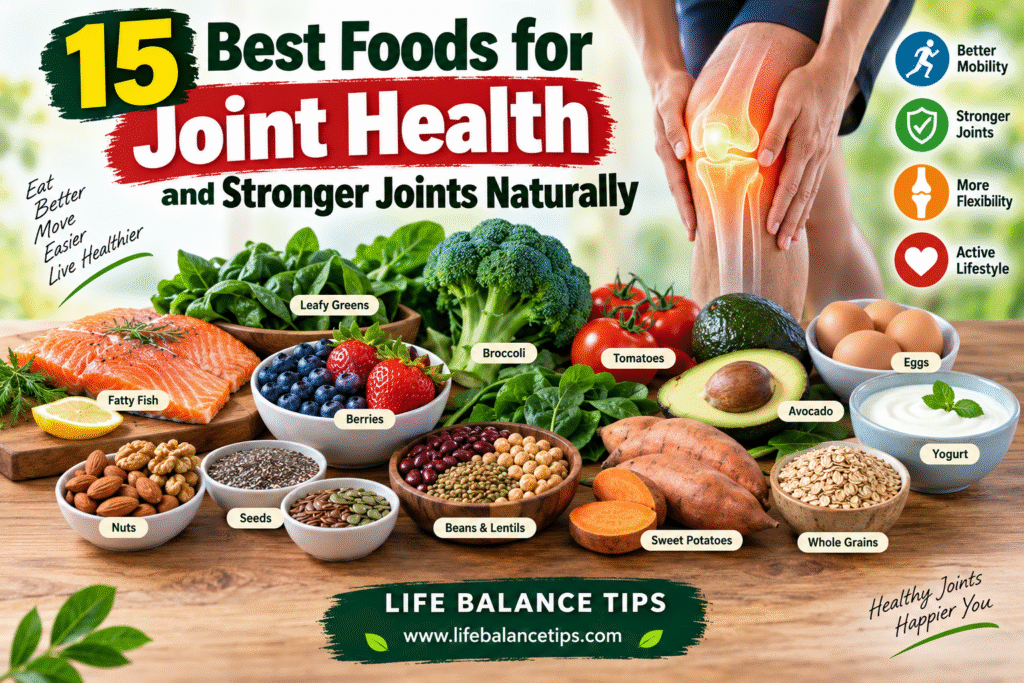 foods for joint health and stronger joints naturally