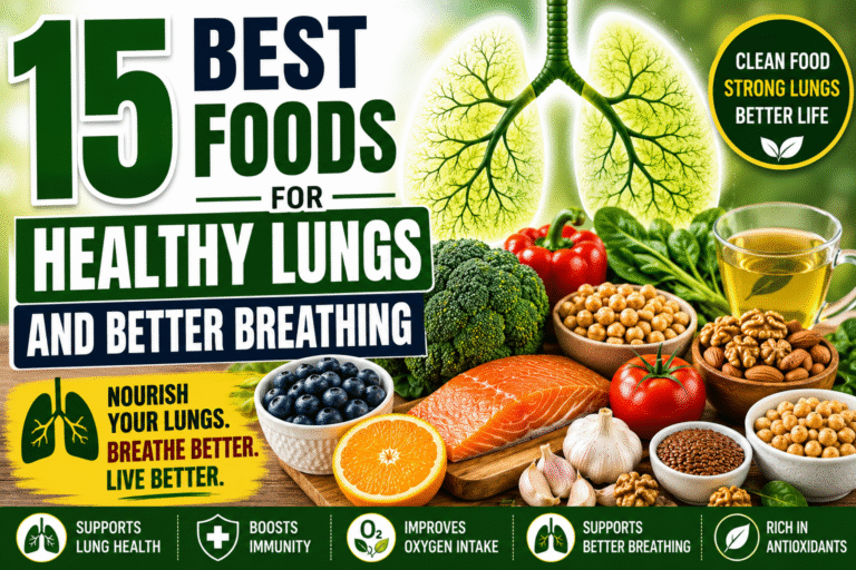 foods for lung health and better breathing