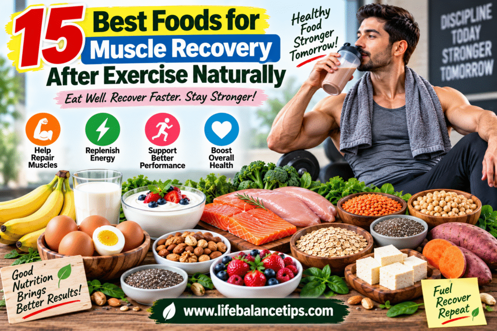 foods for muscle recovery after exercise