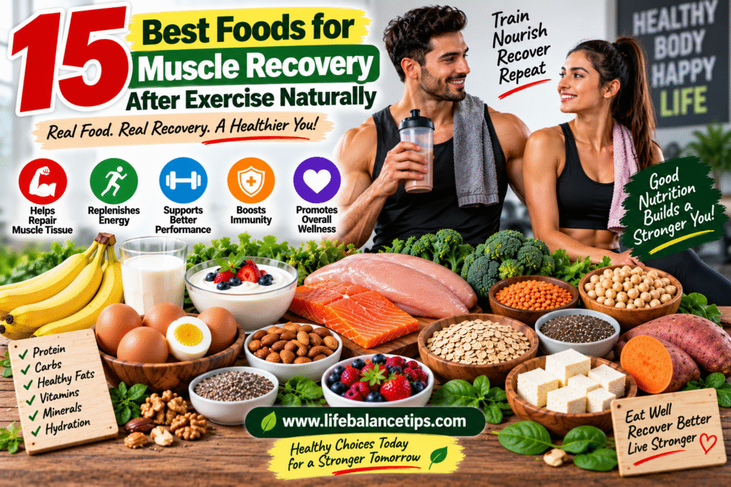 foods for muscle recovery after exercise