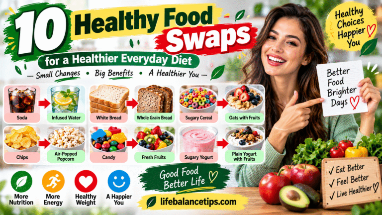 healthy food swaps for a healthier everyday diet