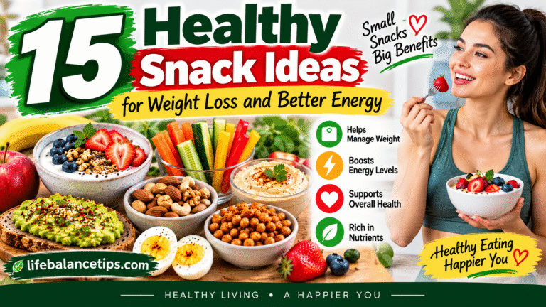 healthy snacks for weight loss and better energy