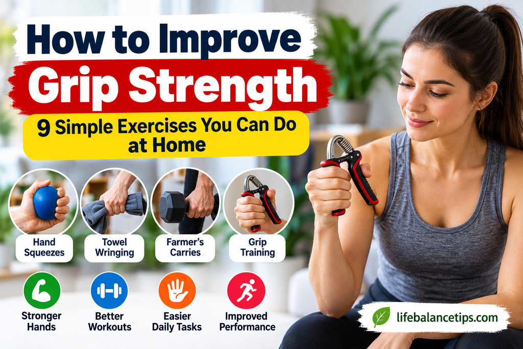 how to improve grip strength with simple dumbbell exercises at home