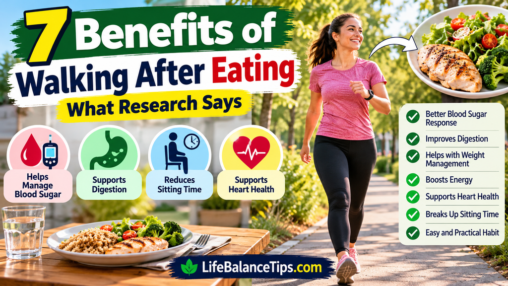 benefits of walking after eating