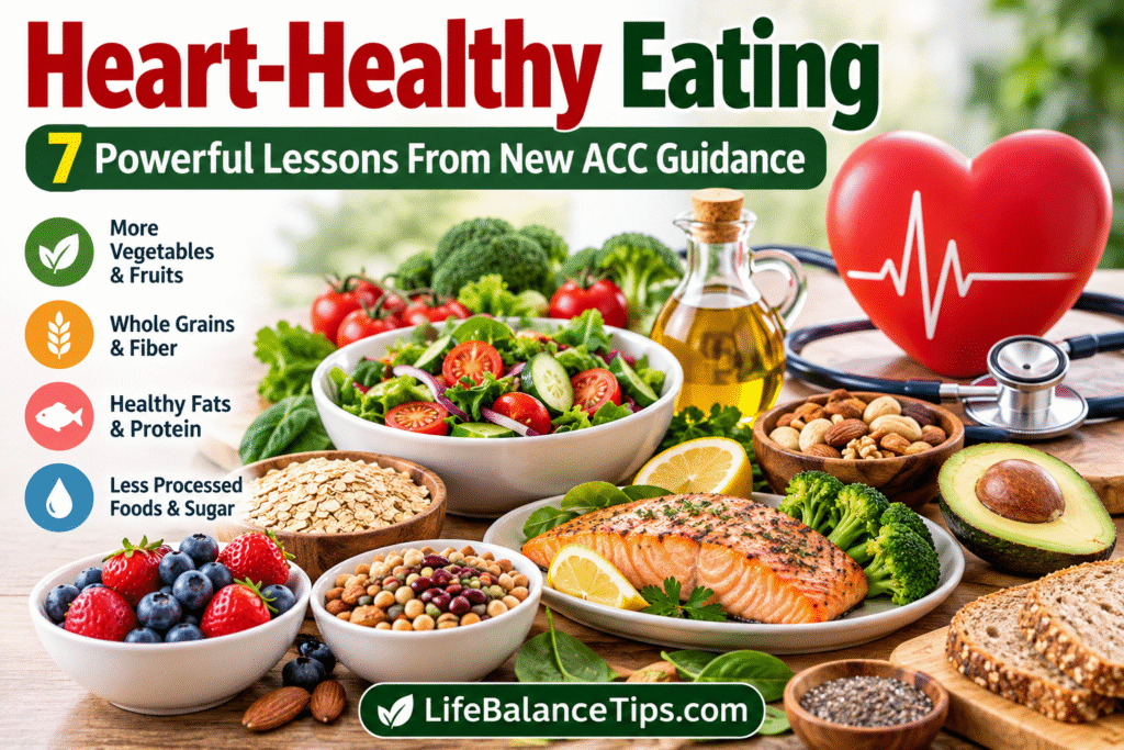 heart healthy eating and overall diet quality