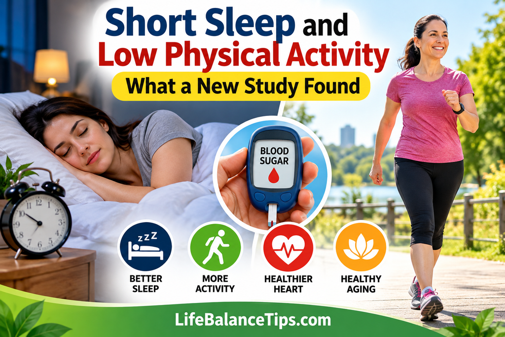 Short Sleep and Low Physical Activity: What a New Study Found short sleep and physical activity